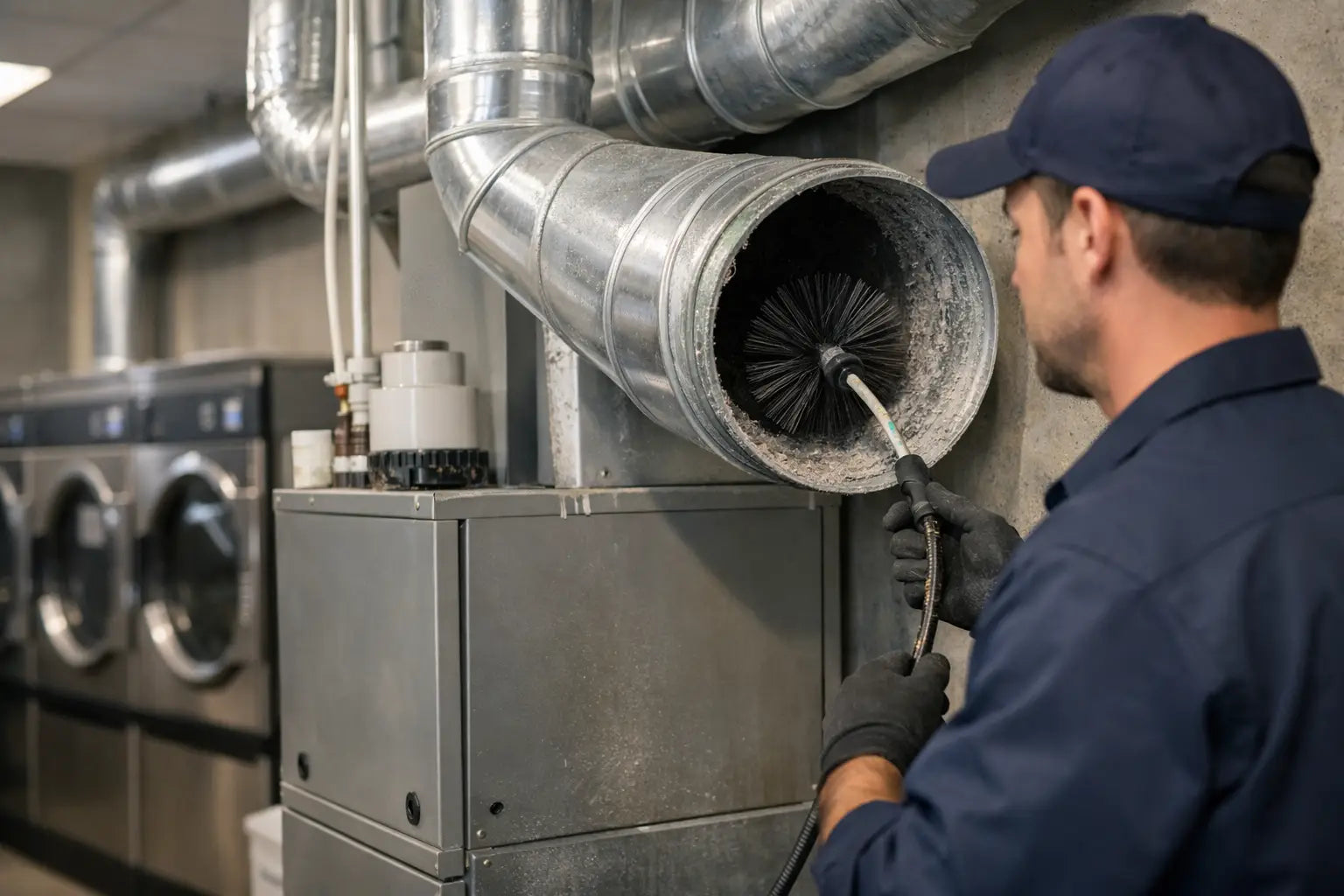 Laundromat Vent Cleaning Case Study Results