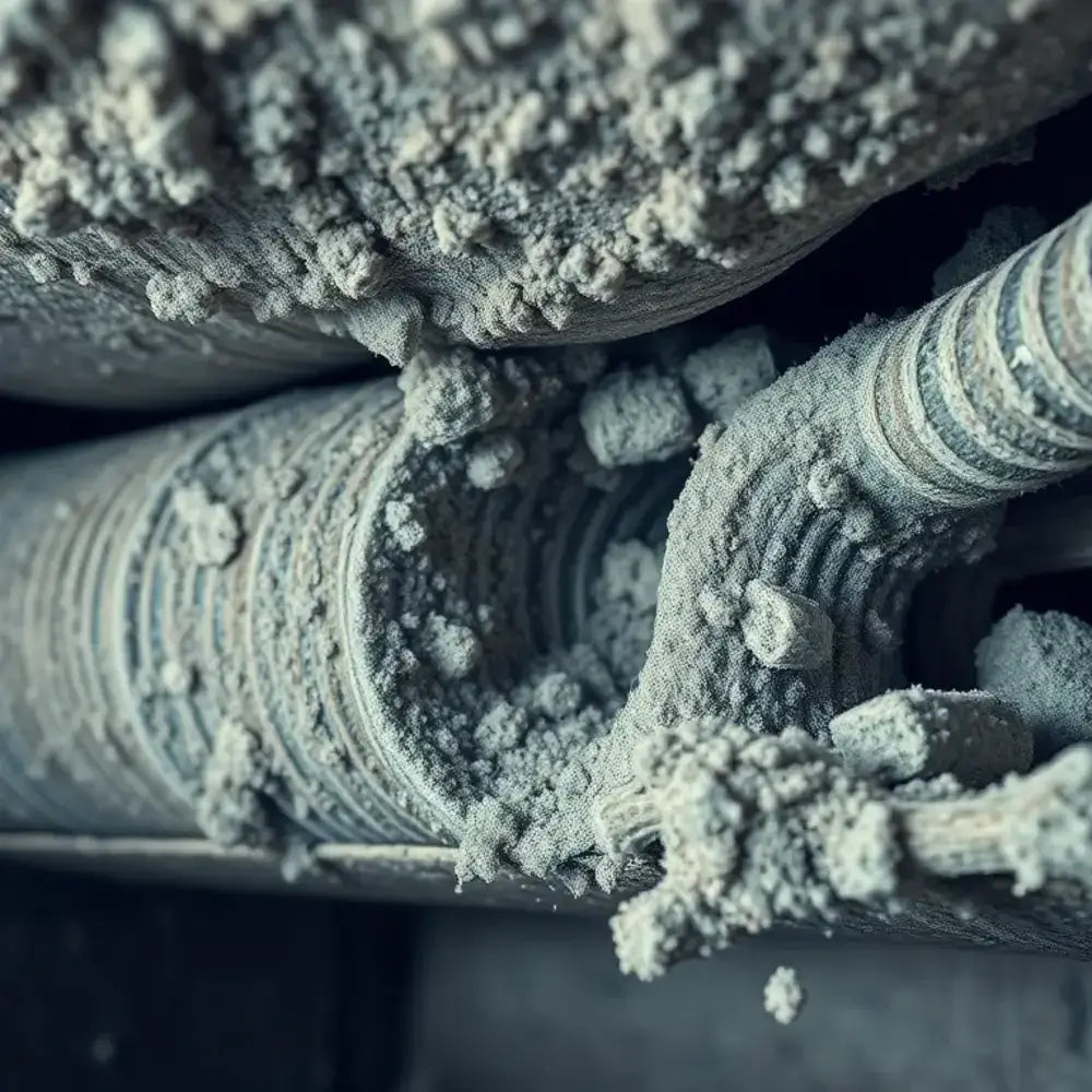 Image showingBlocked Air Ducts Cleaning. Power HVAC Services are expert in cleaning of blocked air ducts.