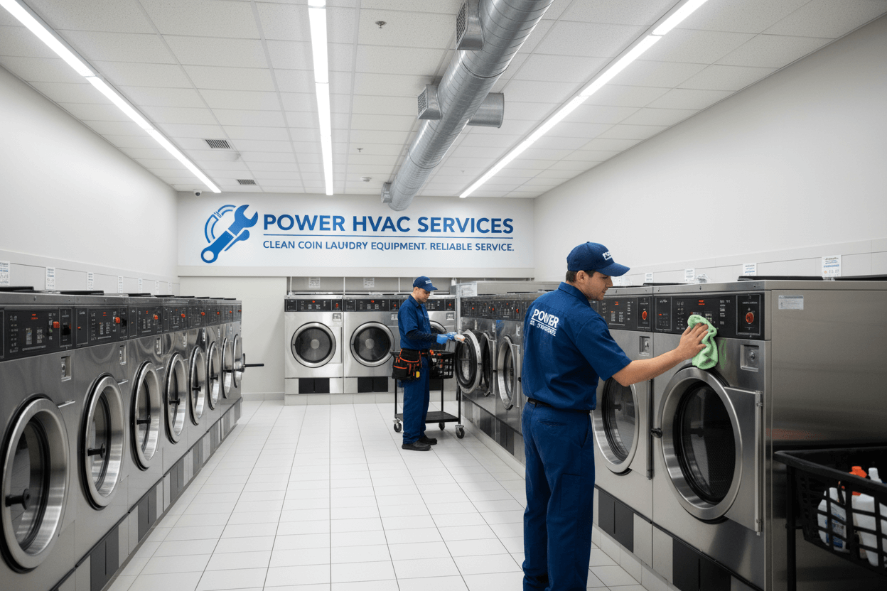 Coin Laundry Dryer Vent Cleaning| Professional duct cleaning