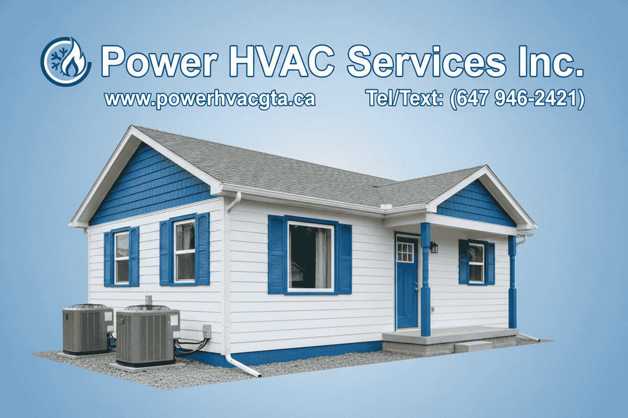 A bungalow air duct cleaning performed by Power HVAC Air Duct Cleaning