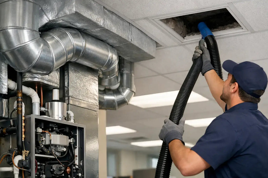 Office HVAC Duct Cleaning: What It Fixes