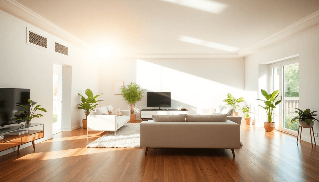Why Residential Air Duct Cleaning? | Let's Dive Into Deep. Image showing a house perfectly cleaned by residential air duct cleaning task executed by Power HVAC Services in Mississauga, Ontario.