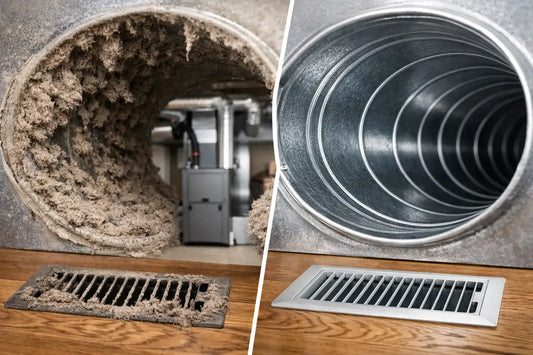 Before After Duct Cleaning Results Explained