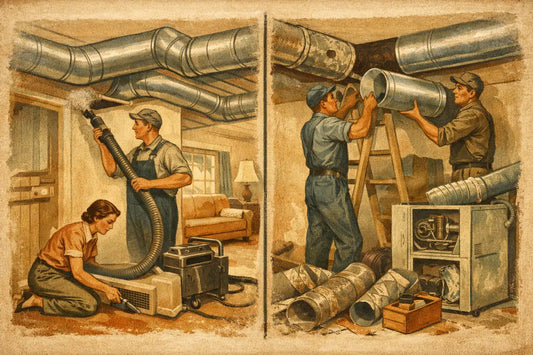 Air Duct Cleaning vs Replacement
