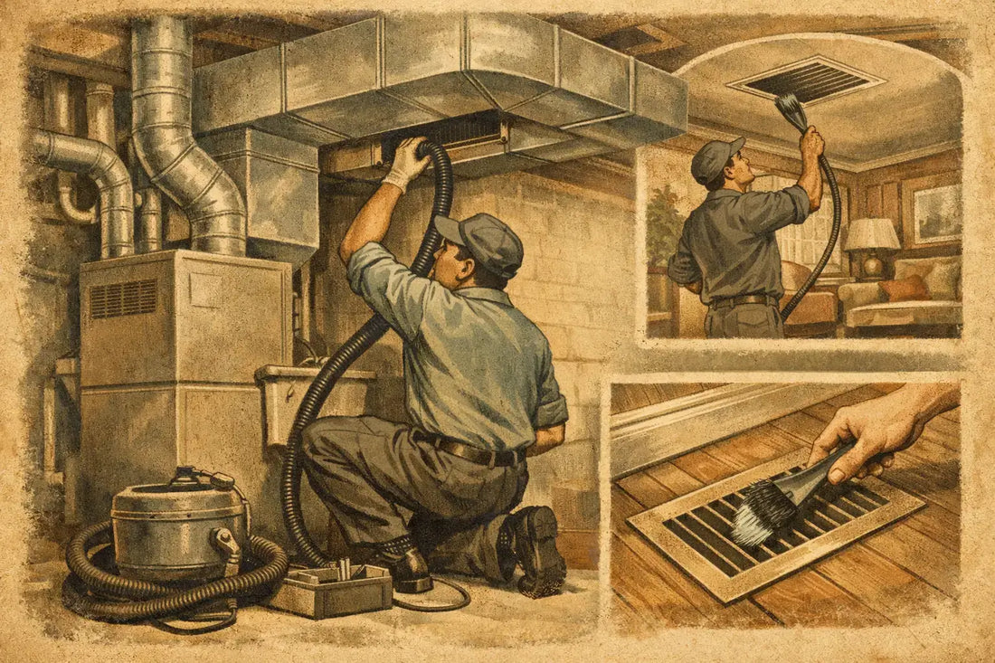 How to Clean Air Ducts the Right Way