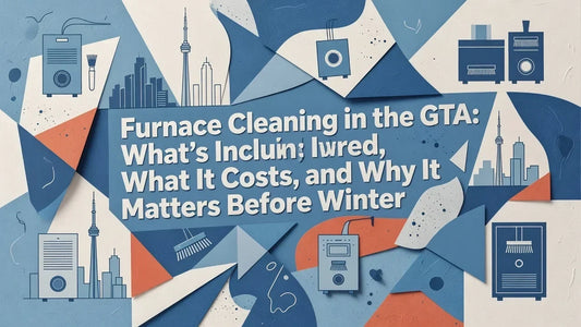 Professional header image for list-based article: Furnace Cleaning in the GTA: What's Included, What It Cos...