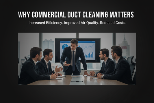 a group of business men giving a thought to Commercial Duct Cleaning Near You