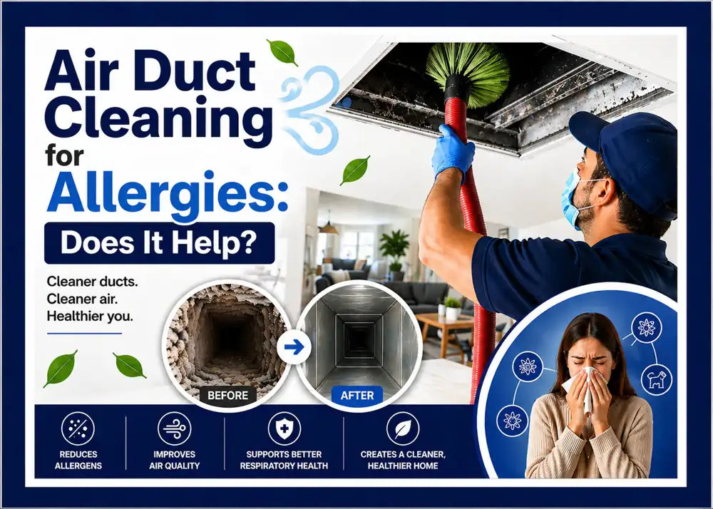 Air Duct Cleaning for Allergies: Does It Help?