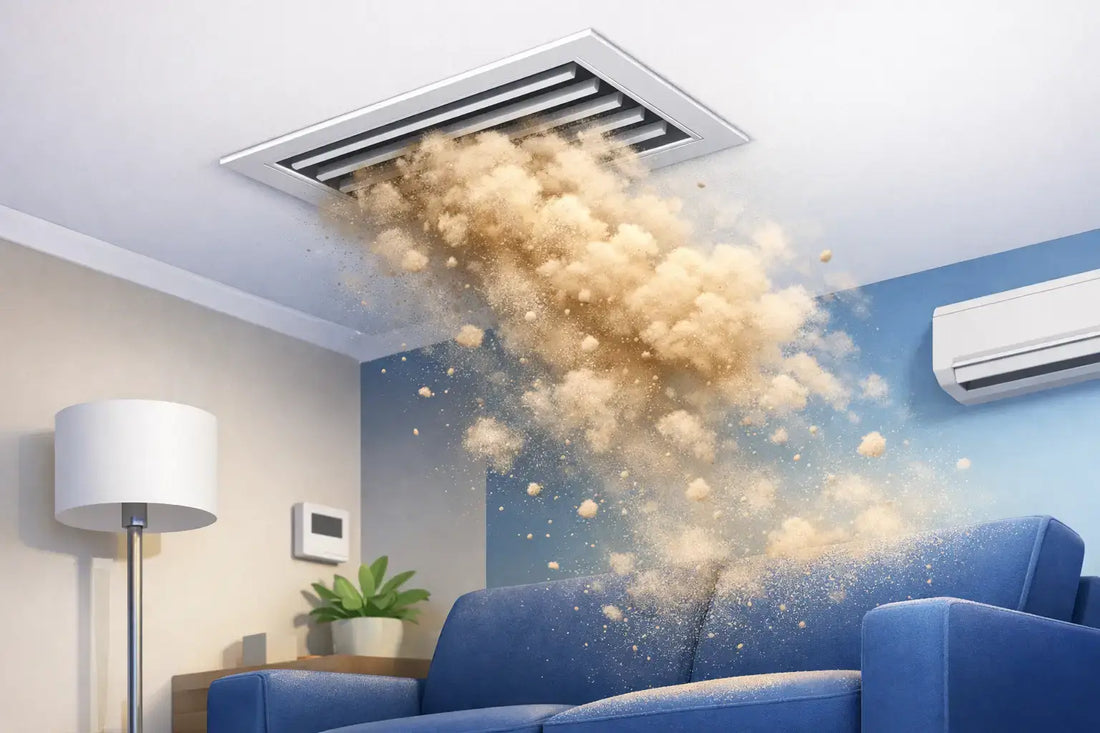 Why Is Dust Coming From Vents?