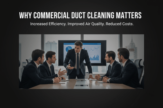 a group of business men giving a thought to Commercial Duct Cleaning Near You