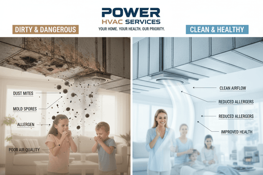 Unclean air ducts bad for your household