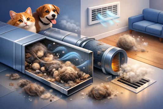 Pet Hair in Air Ducts: What It Causes