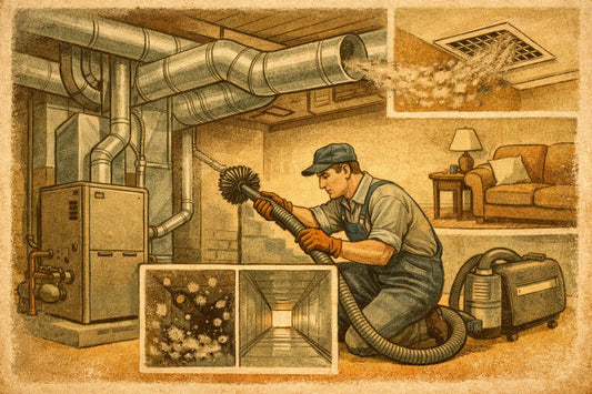Furnace Ductwork Cleaning: What It Solves