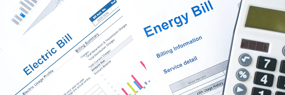 Image showing electric bill. Professional air duct cleaning can reduce electric bill which saves money day and night.