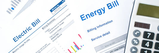 Image showing electric bill. Professional air duct cleaning can reduce electric bill which saves money day and night.