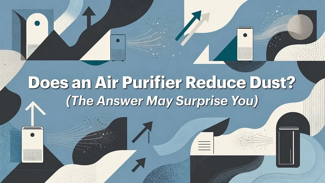Professional header image for industry analysis: Does an Air Purifier Reduce Dust? (The Answer May Surpris...
