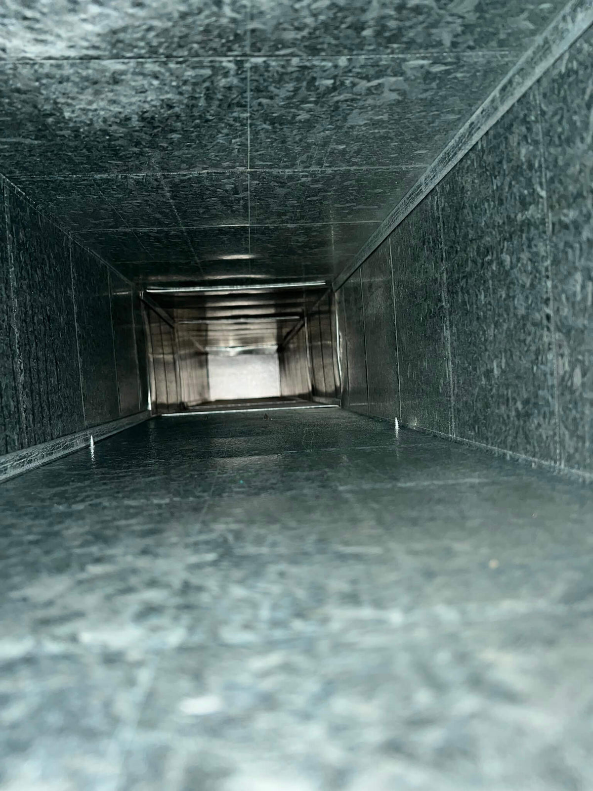 Brampton Air Duct Cleaning image 1 showing condition of ducts after cleaning by Power Hvac services Inc.