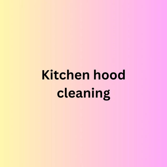 Call us for kitchen hood cleaning