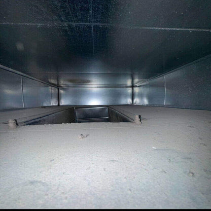 Picture of a duct before cleaning for Local HVAC Service Near Medone by Power HVAC Services Inc.