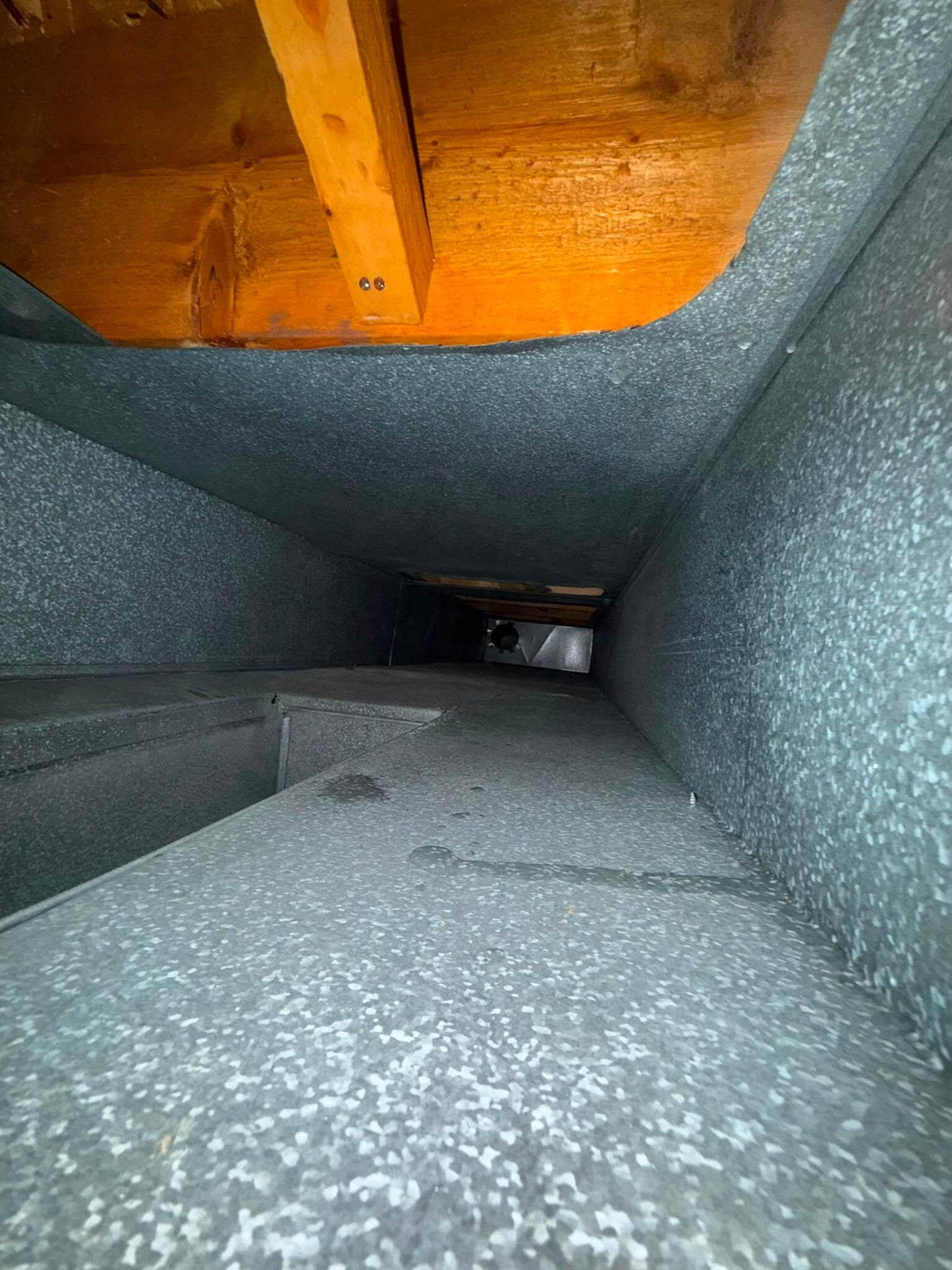 Waterloo Air Duct Cleaning image 1 showing condition of ducts after cleaning by Power Hvac services Inc.