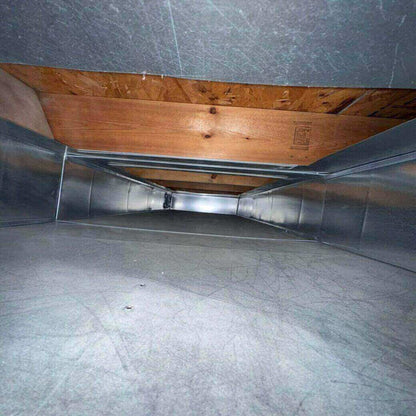 Picture of a duct after cleaning for Local HVAC Service Near Medone by Power HVAC Services Inc.