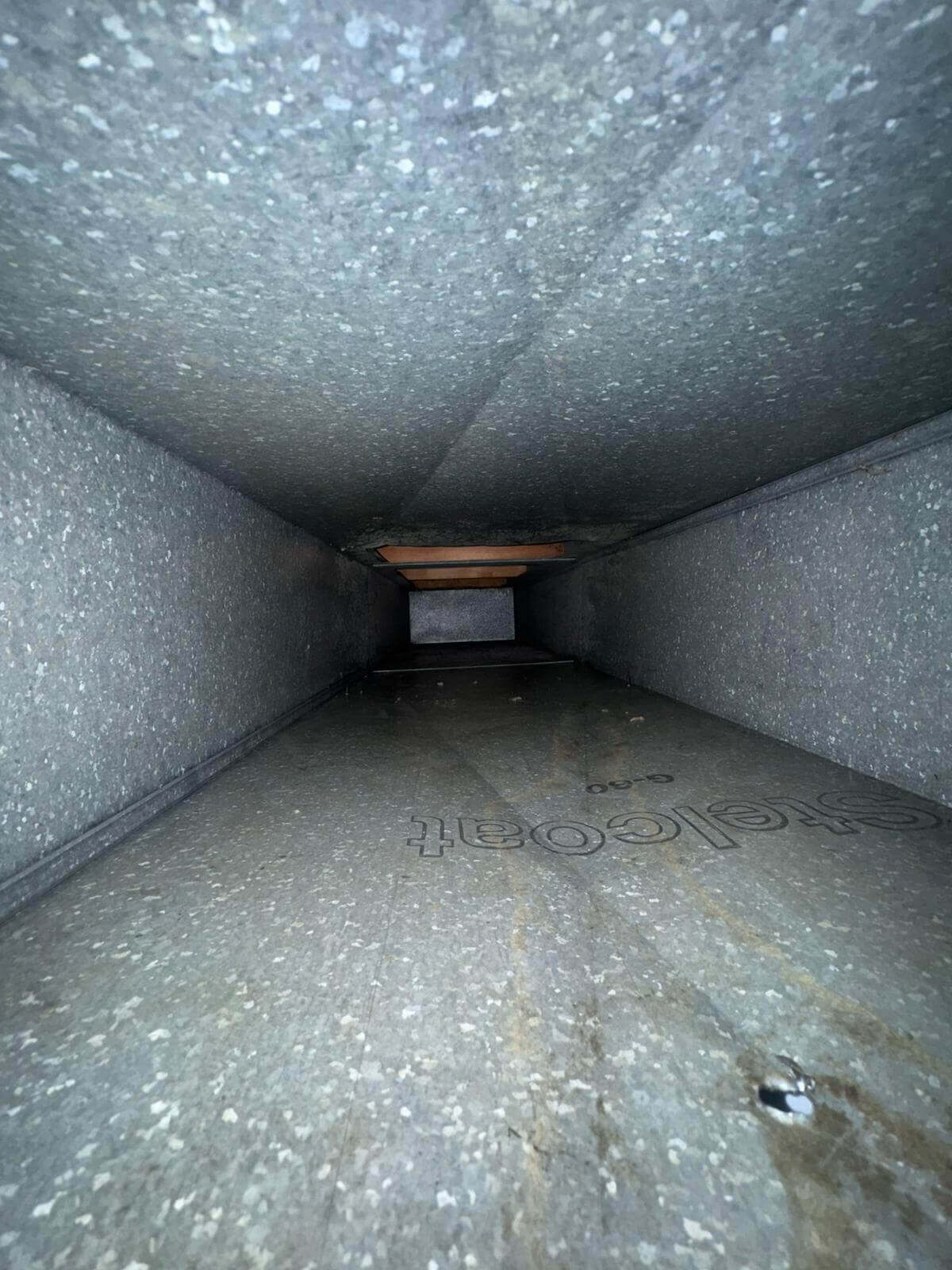Duct Cleaning Mississauga image 2 showing condition of ducts after cleaning by Power Hvac services Inc.