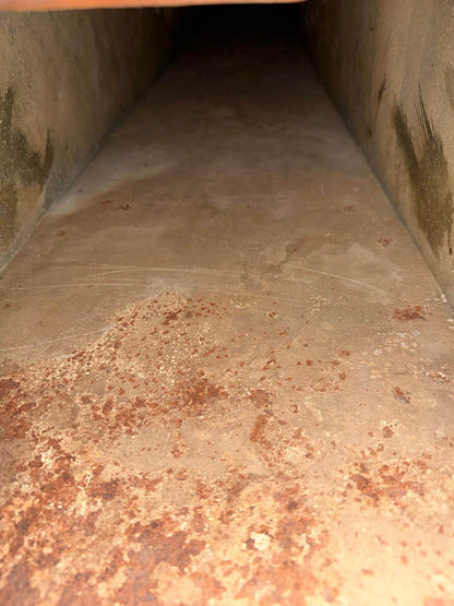 Toronto duct cleaning experts image showing condition of return duct after cleaning by Power HVAC Services Inc.